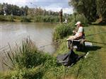 15 Sept Vissen op karper in de witvisvijver "Het Broek" in Gendt